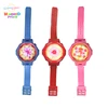 LED Plastic Flashing Spinning Light Up Toy Magic Watch For Kids Baby Toy Flash Music Watch