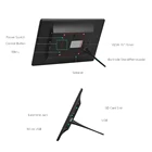 sale 7" 8" 15 10 26 inch remote control-15 digital picture frame 7inch video mini usb glass wifi digital photo frame