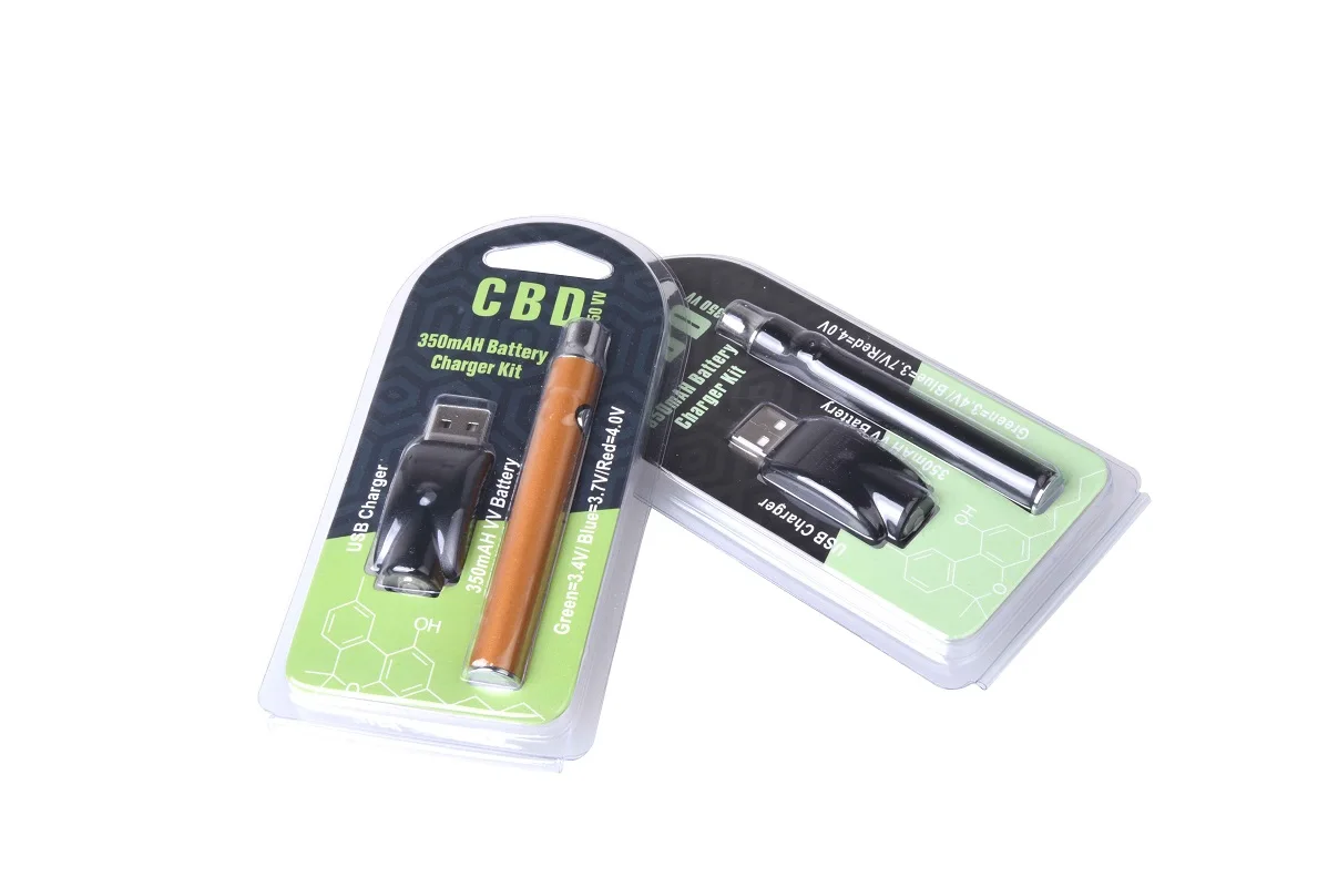 Hot Selling High Quality Vape Pen Battery 510 Vape Pen CBD battery 350mA Rechargeable Vape battery