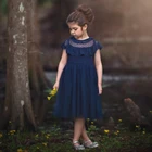 Frock Special Occasions Kids Elegant Lace Frock Girl Evening Party Dress