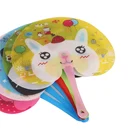 Hand Fan Plastic Hand Fan Promotional Custom Cheap Plastic PP Hand Fan For Sale
