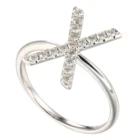 Diamond Rings Diamondringsrings Rings Designer Latest Design Birthday Initials X Diamond Rings
