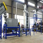 plastic bottle crushing washing machine production line