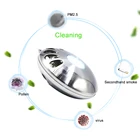 2020 New Rechargeable USB Anion Small Mini Portable Air Cleaner Ionizer Purifiers Personal Wearable Purifier Necklace