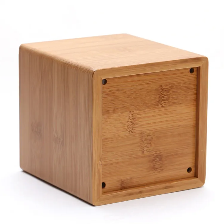Modern Design Cosmetic Storage Chopstick Holder Pen Box Bamboo Storage Box