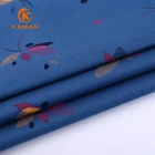 Wholesale woven brushed custom printed korean style 100% cotton twill fabric