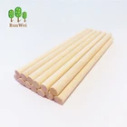 Birch wood sticks wooden skewers ice cream wooden round sticks