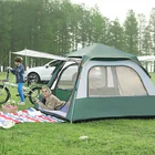 Family Ultralight Stretch Family Gazebo Hard Shell Roof Top Event Indoor Outdoor Glamping Camping Tent