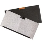 Wholesale felt large mouse pad with logo print felt laptop bag