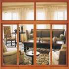 Design High Quality Interior Office Indoor Aluminum Shed Window Double Horizontal Sliding Windows