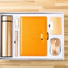 Gift Set Stationery Gift Set Vacuum Cup Pen USB Flash Drive A5 Notebook Name Card Holder Mouse