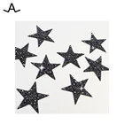 Crystal medley star sparking rhinestone crystal hotfix transfer for garment shoes hats DIY