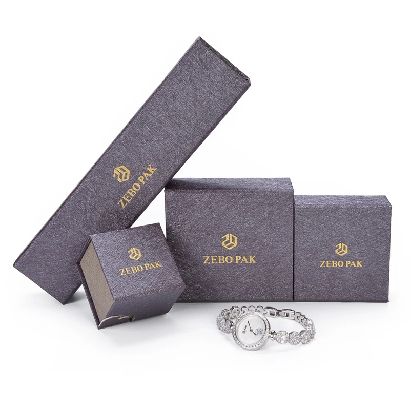 custom logo folded box jewerly gift jewlery boxes