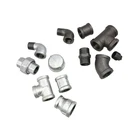 plumbing tools names 1/2 inch 3/4 inch npt female thread galvanized threaded malleable iron pipe fittings