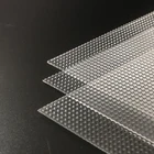 Anti glaring acrylic lamp cover polycarbonate film polystyrene plastic sheet