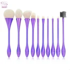 10 Pcs Makeup Brushes Set Foundation Blush Face Concealer Eyeliner Shadow Cosmetics Brush Set for Beauty