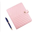 Paper Ring Custom Cheap Price Student Diary Paper Weekly Leather Planner With Ring Binder