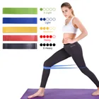 Hot Selling 2019 OEM Resistance Loop Bands Home Gym Fitness Latex Exercise Bands Set of 5