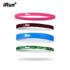 iRun Yoga running sport Hair Elastic Band Beanie Logo hair elastic band membership cards elastic head strap