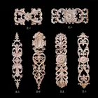 Wood Carvedwood Carved Wood Cnc Wood Rosette Applique Onlays Carving