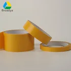 70-160mic Acrylic Solvent Base Double SIded Tissue Tape With Yellow Release Paper