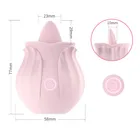 Breast Nipple Rose Sucking Vibrator Masturbation Sex Blowjob Toy Oral Sex clit sucker Jumping Egg