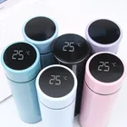LED Temperature Display Smart Vacuum Flask Double Wall Stainless Steel Thermal Smart Water Bottle