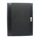 Good quality a4 leather conference ring binder folder portfolio