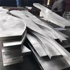 professional artistic decorative aluminum arc-shaped square wave tube metal ceiling
