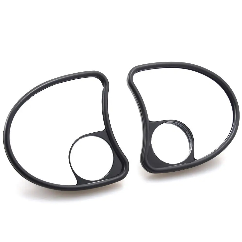 Motorcycle side mirror w/ Blind Spot Mirrors for Harley Touring Electra Glide FLHTC Street Glide FLHX Trike Tri FLHTCUTG 09-13