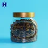 650ml factory supplier plastic packaging airless cookies dessert crown cap pet food jar