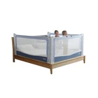 CE Certificate Collapiable Customized Color Child Vertical Lift Kids Baby Fence Safety Bed Guard Rail