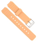 16mm Customize Silicone Rubber Watch Band Strap for Woman