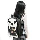 School Waterproof Leather Girls Transparent School Pvc Pin Display Backpack Clear Custom Ita Bag