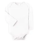 Baby Clothes Organic Customised Baby Clothes Organic Cotton Baby Bodysuit Rompers Long Sleeve Baby Boy Clothes Bodysuit