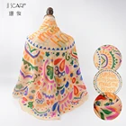 New design professional soft printed malaysia style chiffon polyester sexy scarf