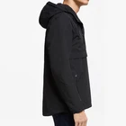 Mens OEM 100% Nylon Mens Pullover Long Sleeve Hooded Overhead Ripstop Jackets