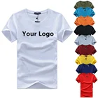 Hot Selling Custom T Shirt Comfortable Cotton Short Sleeve Letter Print Men's T-shirt