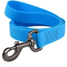 Waterproof New Pet Products Silicone alike soft pvc coated webbing dog leashes