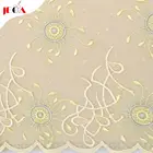 Lace Lace Lace For Fabric 2019 African Yellow Embroidery Lace Fabric For Wedding Dress