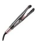 Professional Ceramic Coating Twisted Flat Iron Hair Straightener Curling 2 in 1 for All Hair Types with Auto Shut-Off
