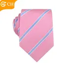 High quality extra wide stripe ties,design woven 100% silk mens tie