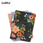 Big Promotion Product 153x218mm Set of 3 Lively Floral Stitched Lined Notebooks For Writing