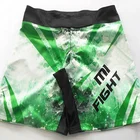 Custom sublimation men plain mma compression shorts