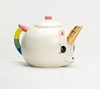 Popular type creative ceramic kettle and teapot ceramic teapot gold