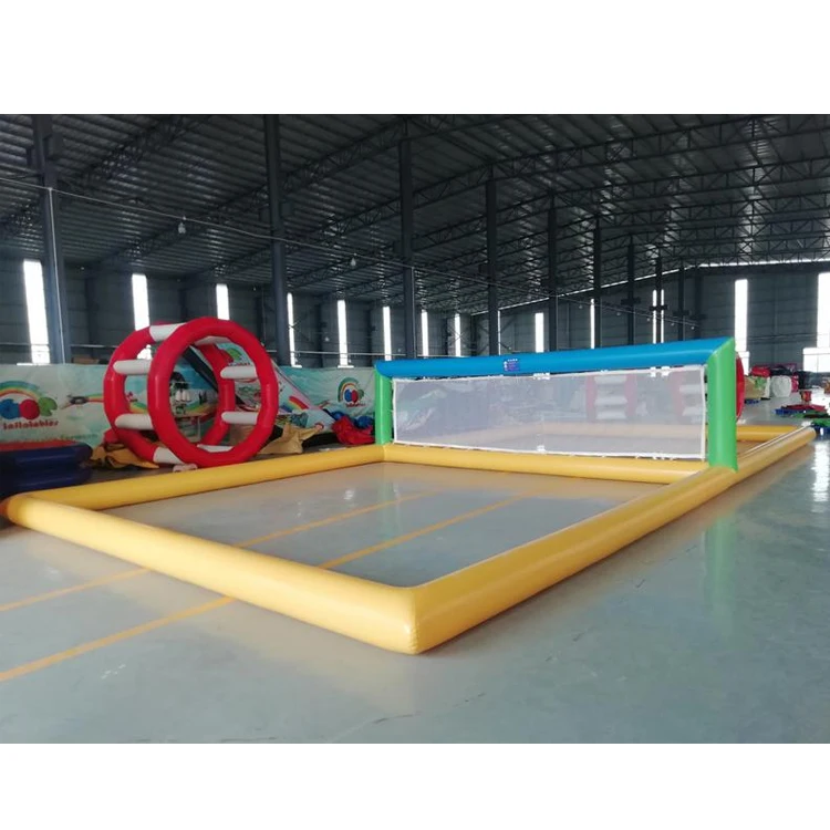 inflatable volleyball court