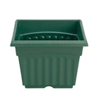 large square cylinder flowerpot tall vase home garden decoration