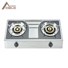 ABLE Competitive price 2 burner gas stove lpg gas cooktops countertop for home use