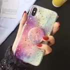 Wholesale Epoxy Gold Foil Marble TPU cover Phone Case