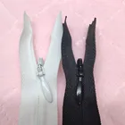 Zipper Zippers Nylon Zipper Invisible Zipper 3# Conceal Nylon Zipper For Winter Dress